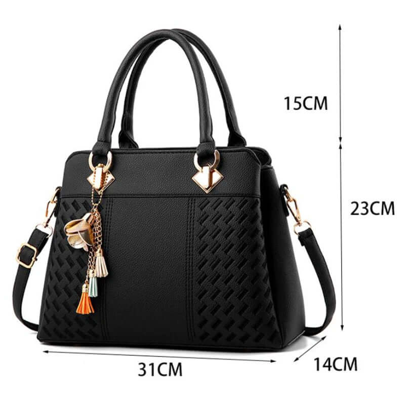 Gusure Luxury Handbag Women Crossbody Bag with tassel hanging Large Capacity Female Shoulder Bags Embroidery Tote Sac A Main TechVisio