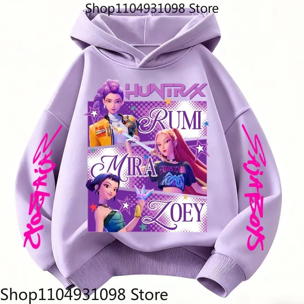 2026 Fall Magic Fantasy Hoodie for Girls Boys Cute Princess Style Pullover Sweatshirt Trendy Korean Style Daily Casual Wear TechVisio