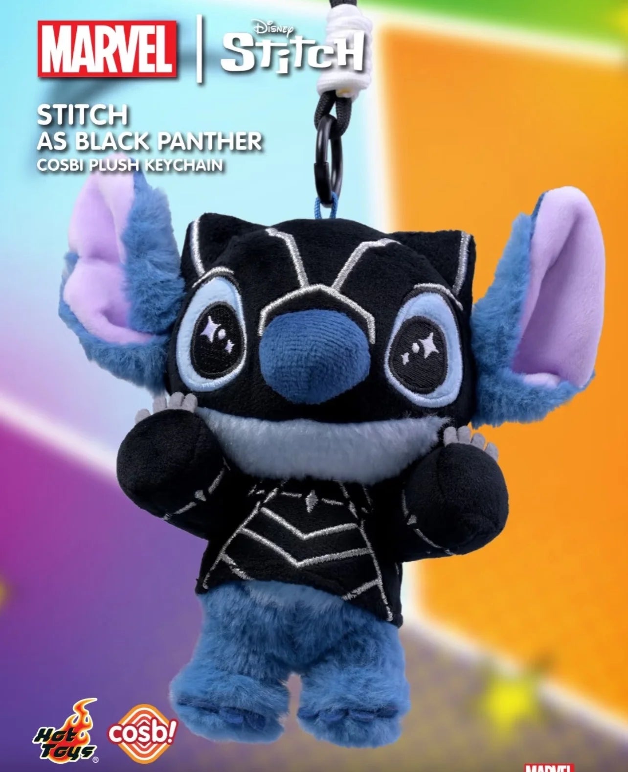 Stitch x Marvel Blind Box – Figurine Peluche Superhéros 14cm