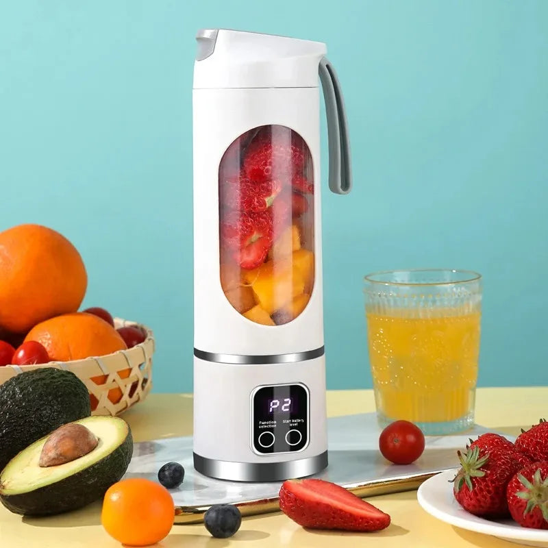 Blender Portable USB 450ml – 10 Lames Rechargeable