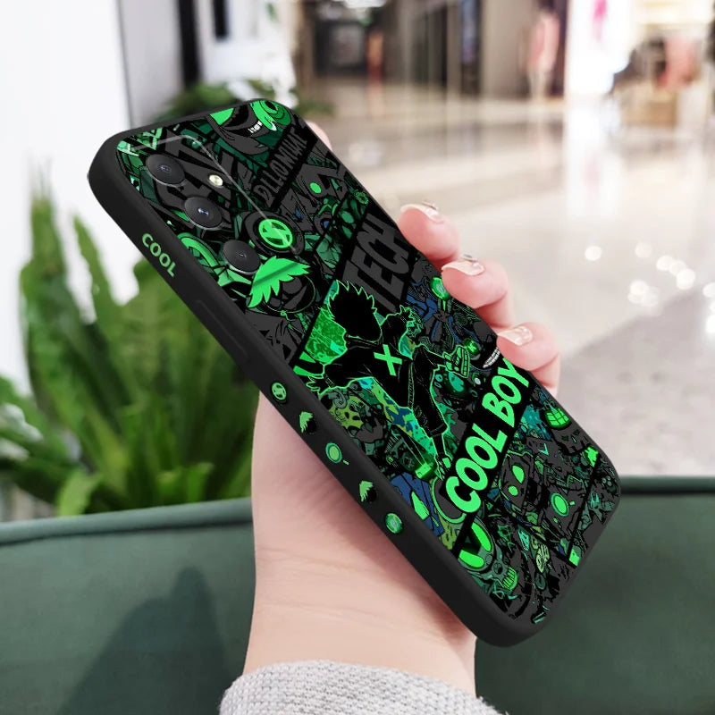 Coque Samsung Galaxy A Série – Graffiti Cool Guy Anti-Choc PC+TPU