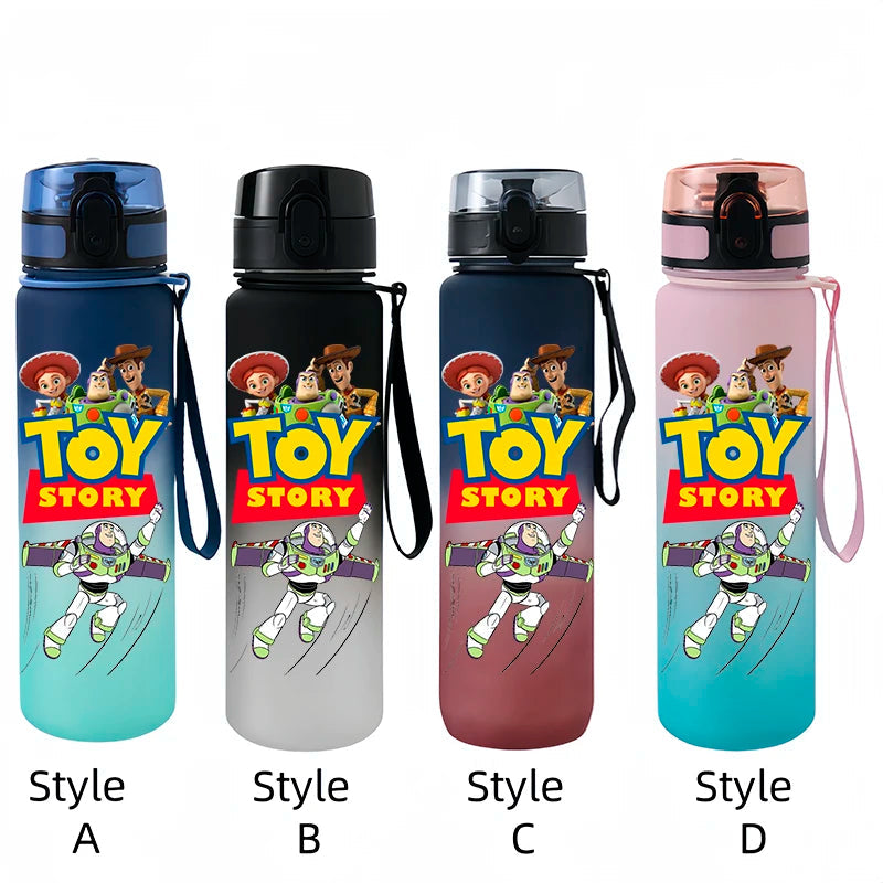 Toy Story Cartoon Drinking Glasses Woody Portable Cup Outdoor Sports Water Bottle Drinking Cup Cartoon Plastic Frosted Kettle TechVisio