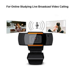Mini Webcam 480/720/1080P HD USB Web Camera With Microphone For PC Computer Desktop Gamer Webcast Video Call Conference Work TechVisio