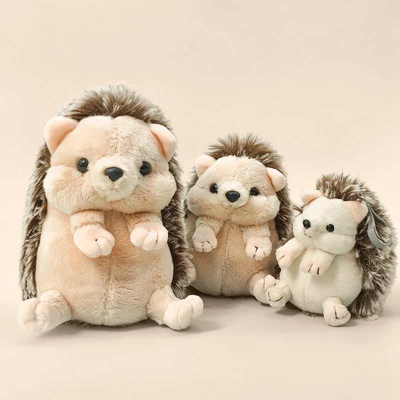 Adorable Hedgehog Plush Toy Stuffed Animal Sleeping Companion Doll for Room Decor Cute Birthday Gift TechVisio
