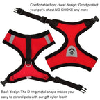 Cat Dog Harness with Lead Leash Adjustable Vest Polyester Mesh Breathable Harnesses Reflective Sti for Small Dog Cat Accessories TechVisio