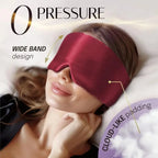 Masque Sommeil Soie de Mûrier 100% – Anti-Rides | Occultant | 6 Coloris TechVisio