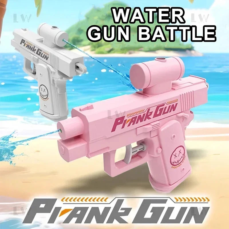 Creative Reverse Water Gun Toy Trick Double sided Water Gun Toy Children's Mini Water Play Toy Pistol Toy TechVisio