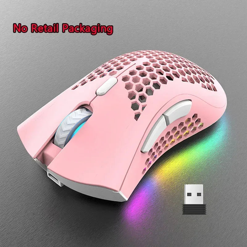 BM600 – RGB 2.4GHz Honeycomb Wireless Gaming Mouse