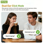 Écouteurs Sommeil HTC NE76 – 3g | BT 6.0 | Traducteur IA | 48h TechVisio