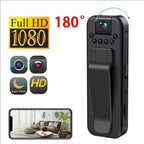 1080P HD Mini Camera Portable Small Digital Video Recorder Surveillance Camcorder Night Vision Video Police BodyCam Infrared TechVisio
