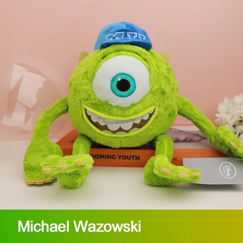 Fluffy Kawaii Sulley Mike Wazowsky Monsters University Stuffed Plush Animals Toy Sets Cute Pixar Doll For Boy Girl Birthday Gift TechVisio