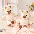 Peluche Vache Highland 40cm – Doudou Ultra-Doux TechVisio