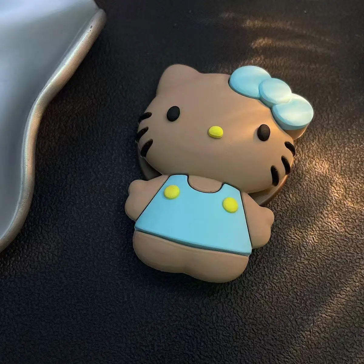 Support Téléphone Magnétique MagSafe Kawaii 3D – Silicone Pliable