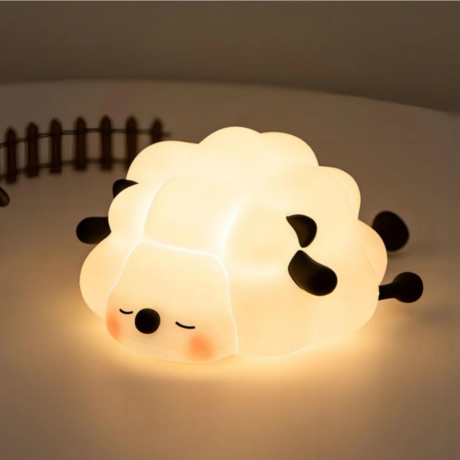 Veilleuse LED Silicone Animaux – Rechargeable USB | Cadeau Enfant