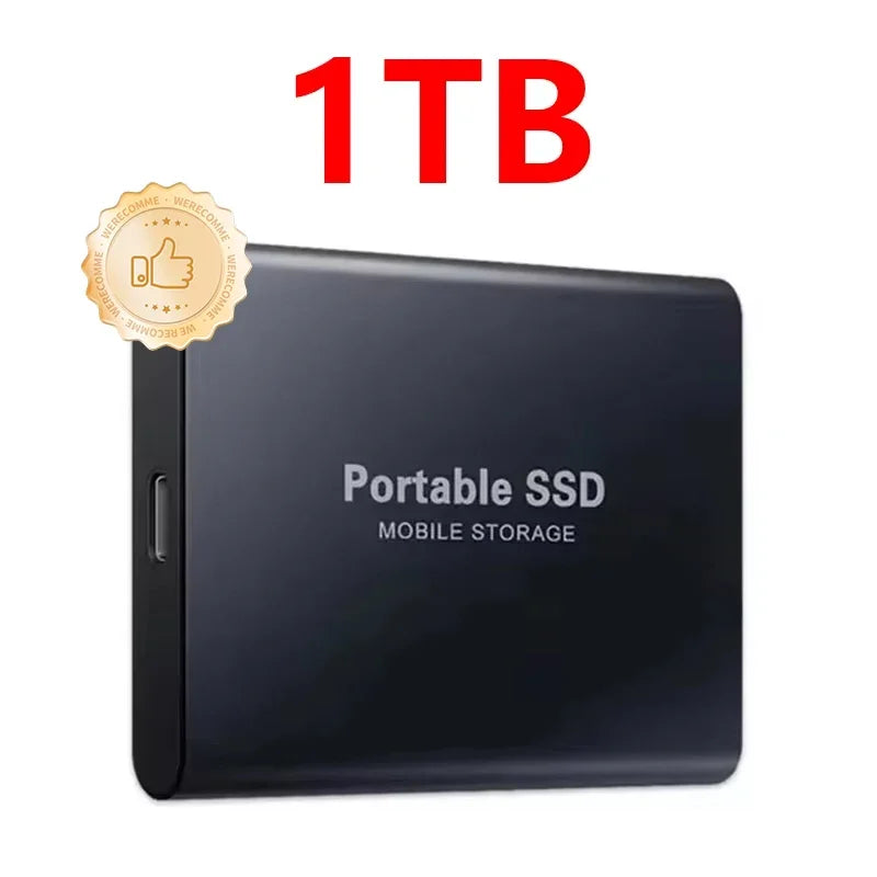 Stoßfeste externe tragbare SSD – 1 TB bis 16 TB, USB 3.2 Typ-C, Windows & Mac