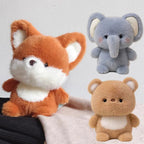 Kids Animal Plush Toys Cute Bear Series Plush Doll Pillow Elephant Pig Dog Sheep Mouse Monkey Plush Toy Gift for Children's Day TechVisio