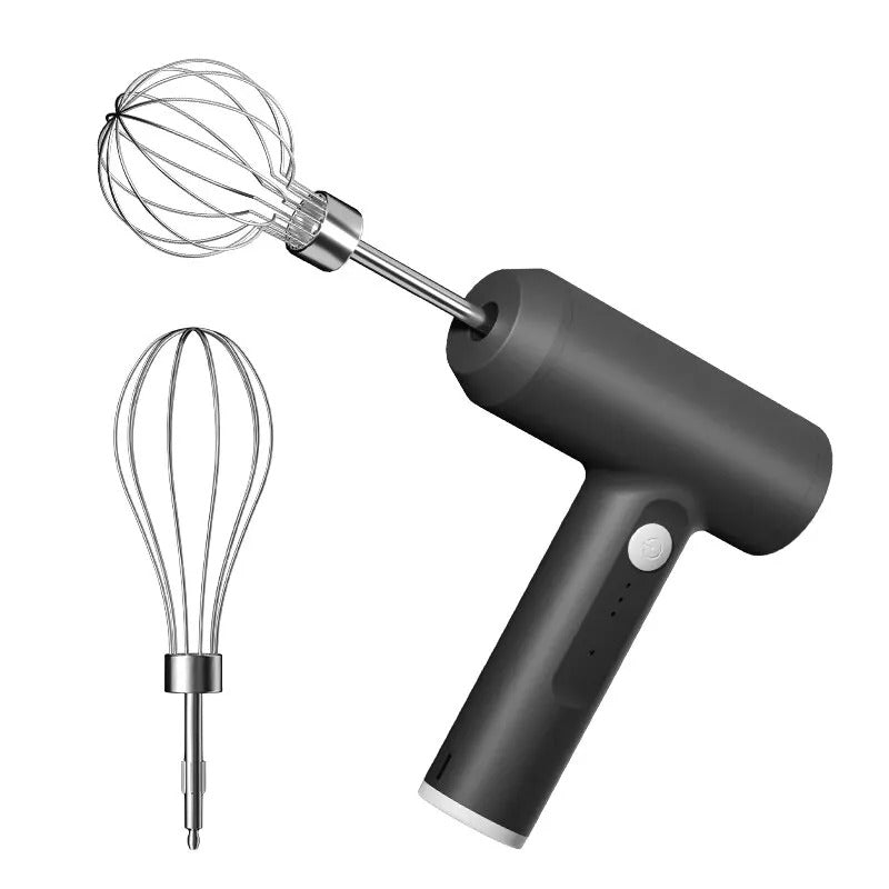 Batteur Électrique Sans Fil Portable 3 Vitesses – Pâtisserie TechVisio