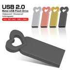 Clé USB Métallique KFHIREW – 4G à 128G, Haute Vitesse, Waterproof, Argent/Or/Rose/Gun TechVisio