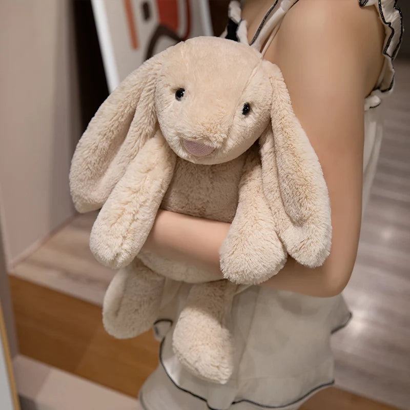 20/30/45cm Cute Plush Toy Stuffed Toy Rabbit Doll Babies Sleeping Companion Kawaii Plush Long Ear Rabbit Doll Children's Gift TechVisio