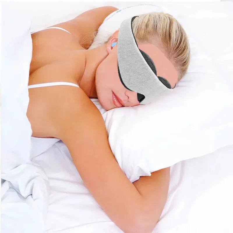 Masque Sommeil 3D YOSYO – Occultant Total | Zéro Pression | Voyage TechVisio