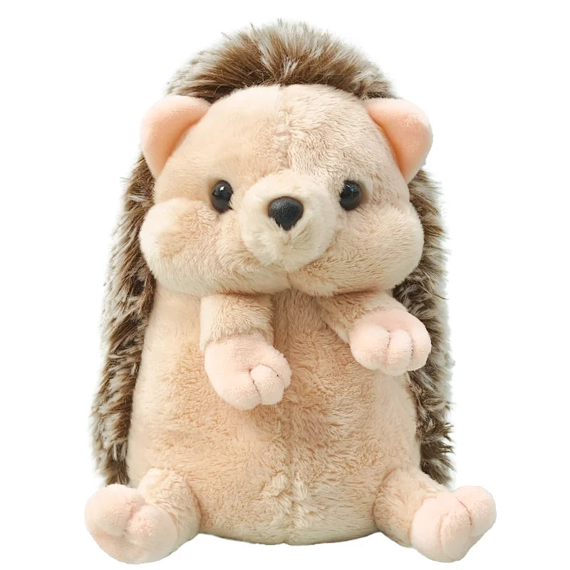 Adorable Hedgehog Plush Toy Stuffed Animal Sleeping Companion Doll for Room Decor Cute Birthday Gift TechVisio