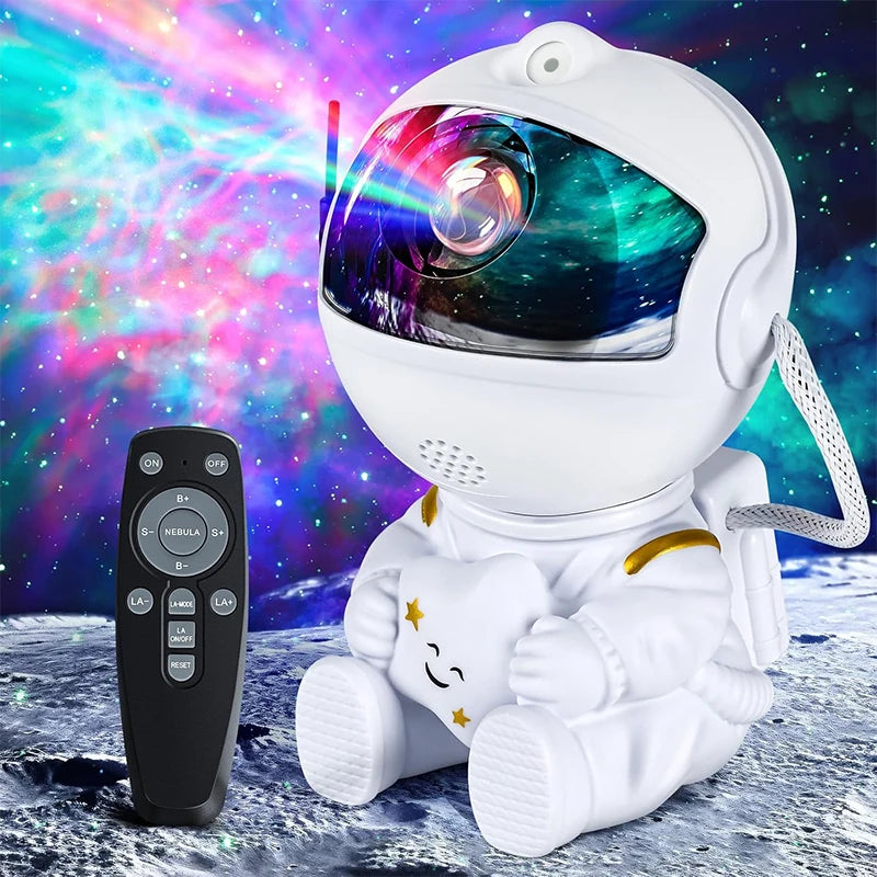 Galaxie-Astronauten-Nachtlicht – LED-Sternenprojektor