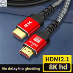 Câble HDMI 2.1 MINGCVIL – 8K 60Hz | 4K 120Hz | 48Gbps | 0,5m à 5m TechVisio