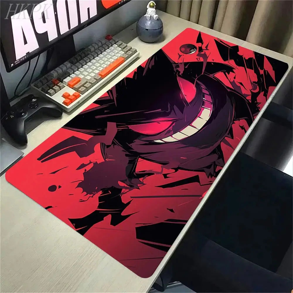 Tapis Souris Gaming Pokémon Gengar – XXL | Antidérapant | Bords Cousus TechVisio