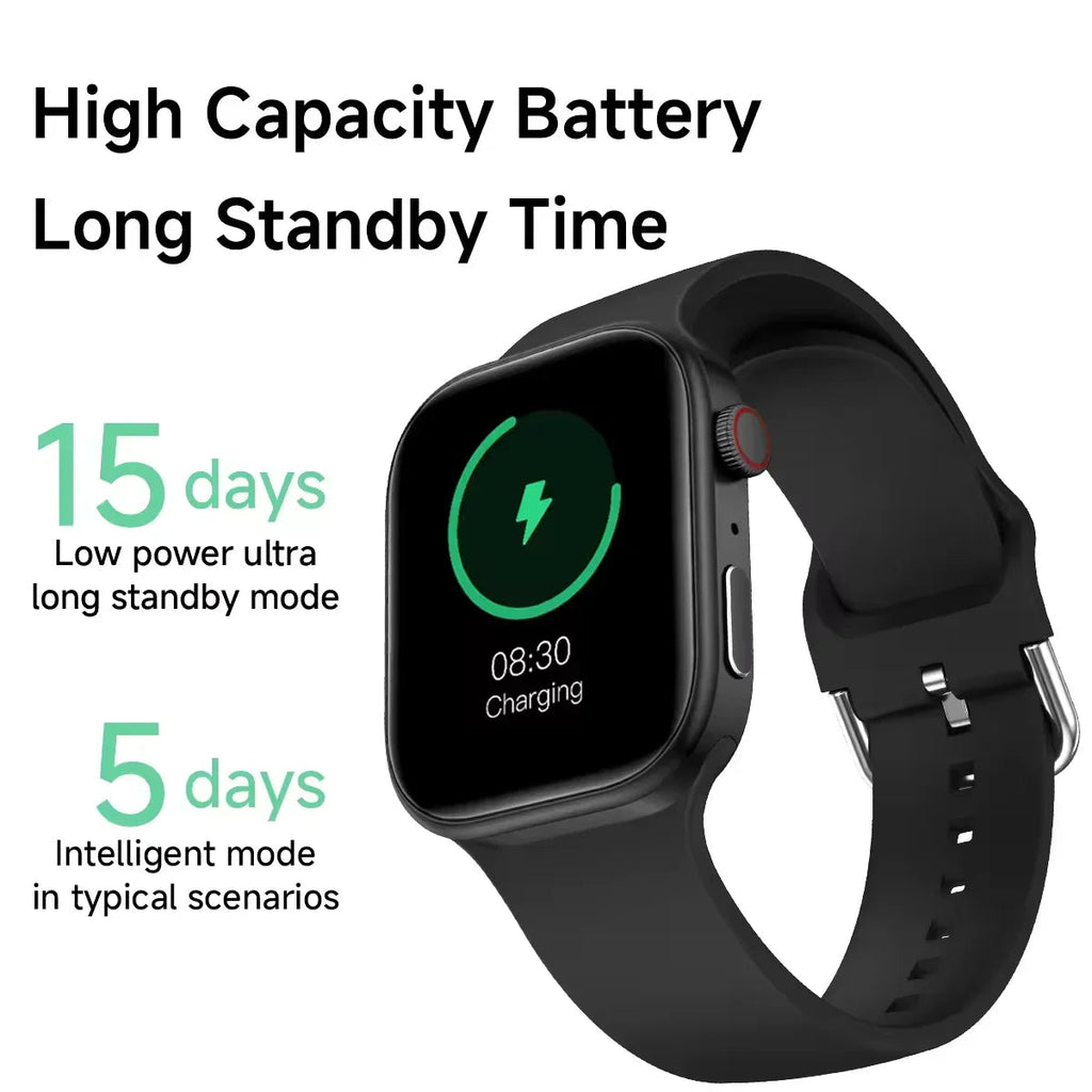 Smartwatch Appel Sans Fil Multi-Sport Notifications – Homme Femme iPhone Android TechVisio