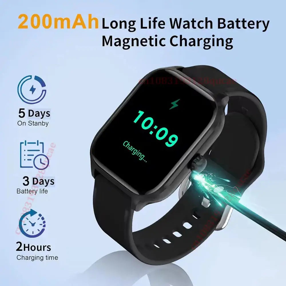 Montre Connectée Ola Esporte – Écran 2,01" | Appels BT5.0 | Suivi Santé TechVisio