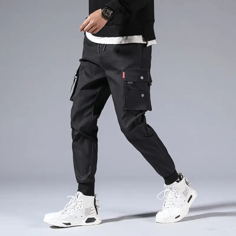 New Men Cargo Tactical Pants Work Combat Multi-pockets Casual Training Trousers Overalls Clothing Joggers Hiking Mens Cargo Pant TechVisio