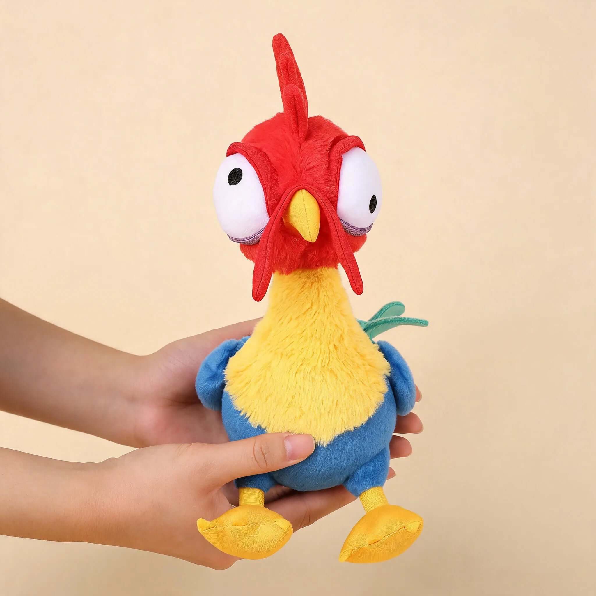 Peluche Heihei le Coq Vaiana 28cm – Doudou Film Cadeau Enfant TechVisio
