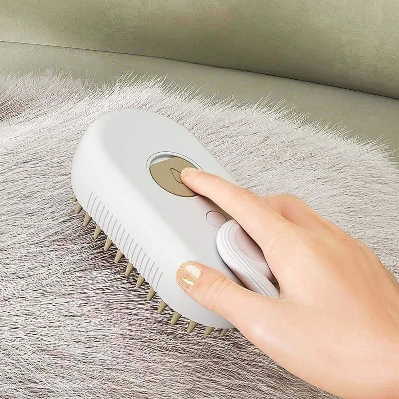 1~2pcs Steam Pet Brush 3-in-1 Massage Dog Steamy Brush Spray Beauty Tangled and Loose Hair Removal Cats Grooming Comb Dogs TechVisio