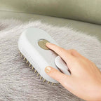 1~2pcs Steam Pet Brush 3-in-1 Massage Dog Steamy Brush Spray Beauty Tangled and Loose Hair Removal Cats Grooming Comb Dogs TechVisio