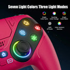 Manette PS5/PC Sans Fil RGB Gamromb – Gyroscope 6 Axes, Anti-Drift, Turbo, Macro TechVisio