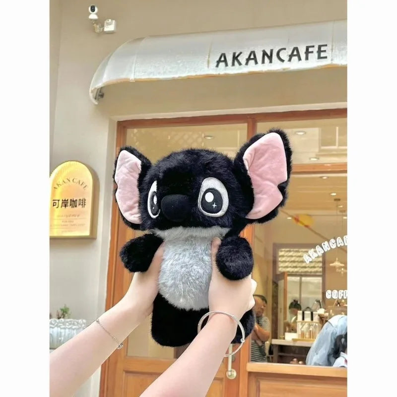New Black Stitch Plush Toy Kawaii Lilo Stitch Stuffed Doll Soft Fluffy Pillow for Kids Girls Perfect Birthday Gift for Children TechVisio