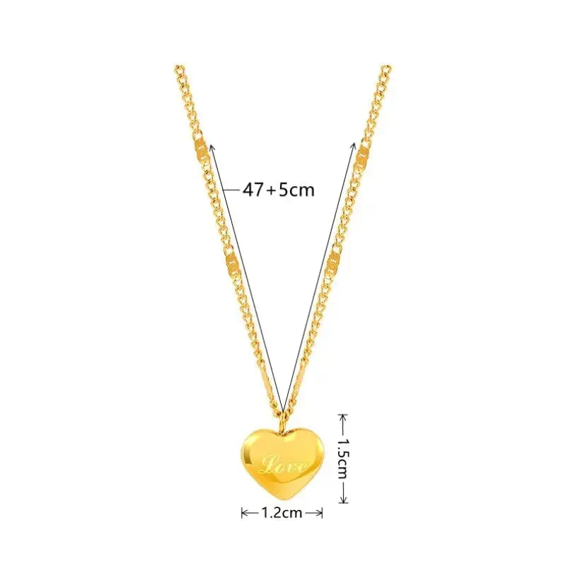 Collier Cœur TechVisio
