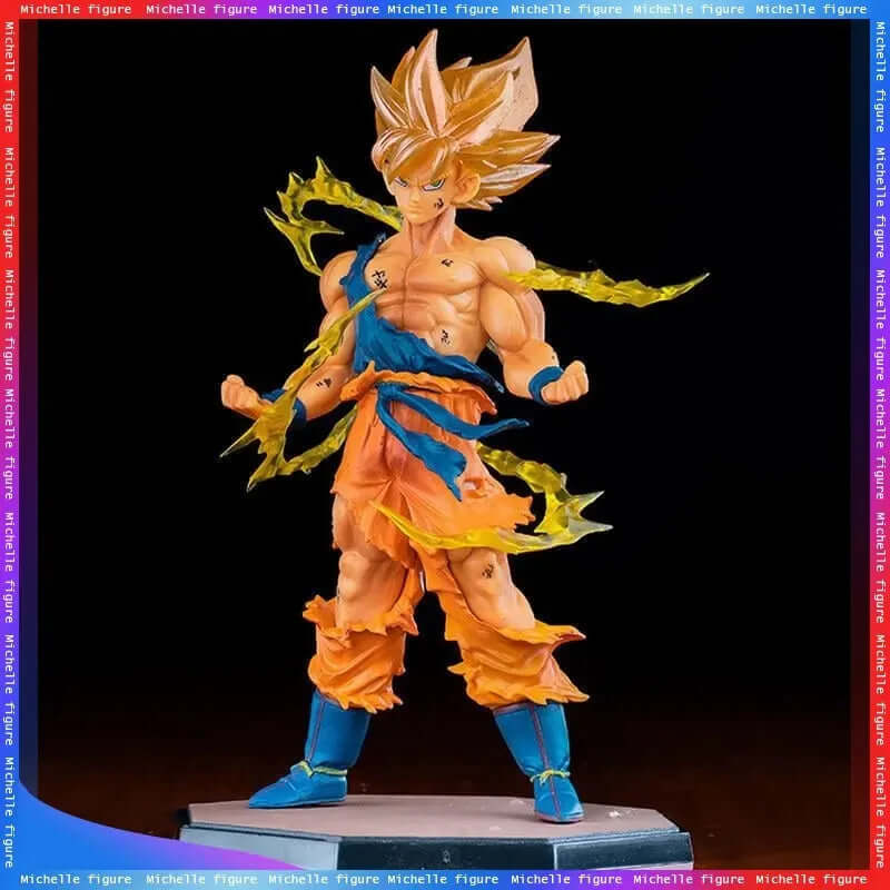 Figurine Goku Super Saiyan Dragon Ball Z – 16cm PVC TechVisio