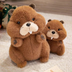 Chubby Marmot Plush Toys 22-45CM Fluffy Cartoon Groundhog Doll Warm Appease Doll for Children Lovely Home Decor Girls Gift TechVisio