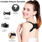 Adjustable Posture Corrector Back Support Shoulder Belt Rectify Straighten Correction Spine Corrector Health Postural Fixer Tap TechVisio