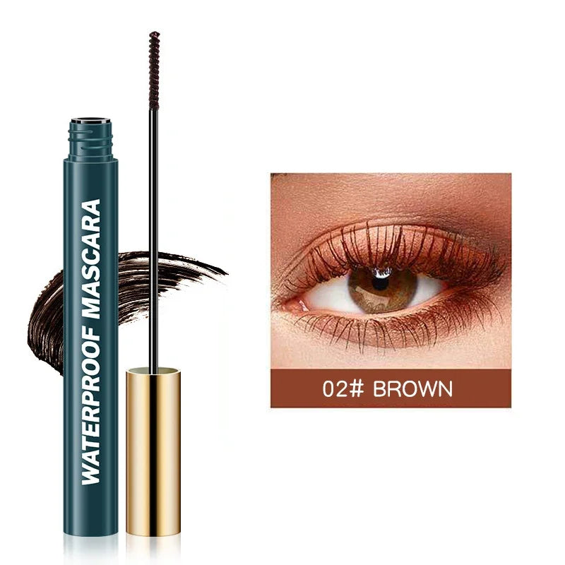 4D Mascara, Black, Waterproof, Ultra-Long, Volumizing, Long-Lasting Smudge-Proof, Perfect Festivals and Special Occasions TechVisio