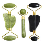 Rouleau de Jade & Gua Sha Pierre Naturelle AYHle