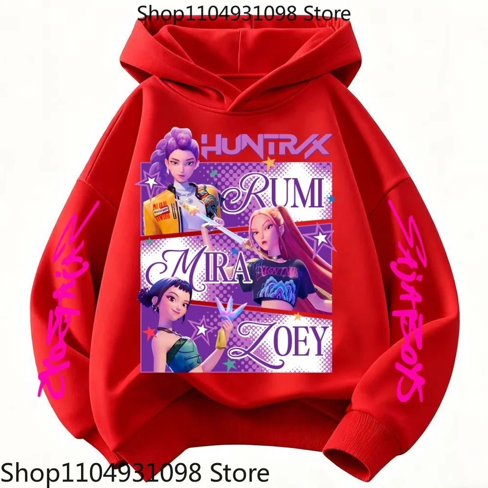 2026 Fall Magic Fantasy Hoodie for Girls Boys Cute Princess Style Pullover Sweatshirt Trendy Korean Style Daily Casual Wear TechVisio
