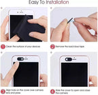 Webcam Cover Shutter Magnet Slider Plastic Camera Cover for iPad Tablet Web Laptop Pc Camera Mobile Phone Lenses Privacy Sticker TechVisio