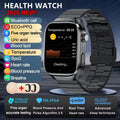 Montre Connectée Santé IA – ECG, SpO2, AMOLED, IP68 TechVisio