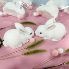Squishy Lapin Kawaii Blanc Ultra-Doux Anti-Stress TechVisio