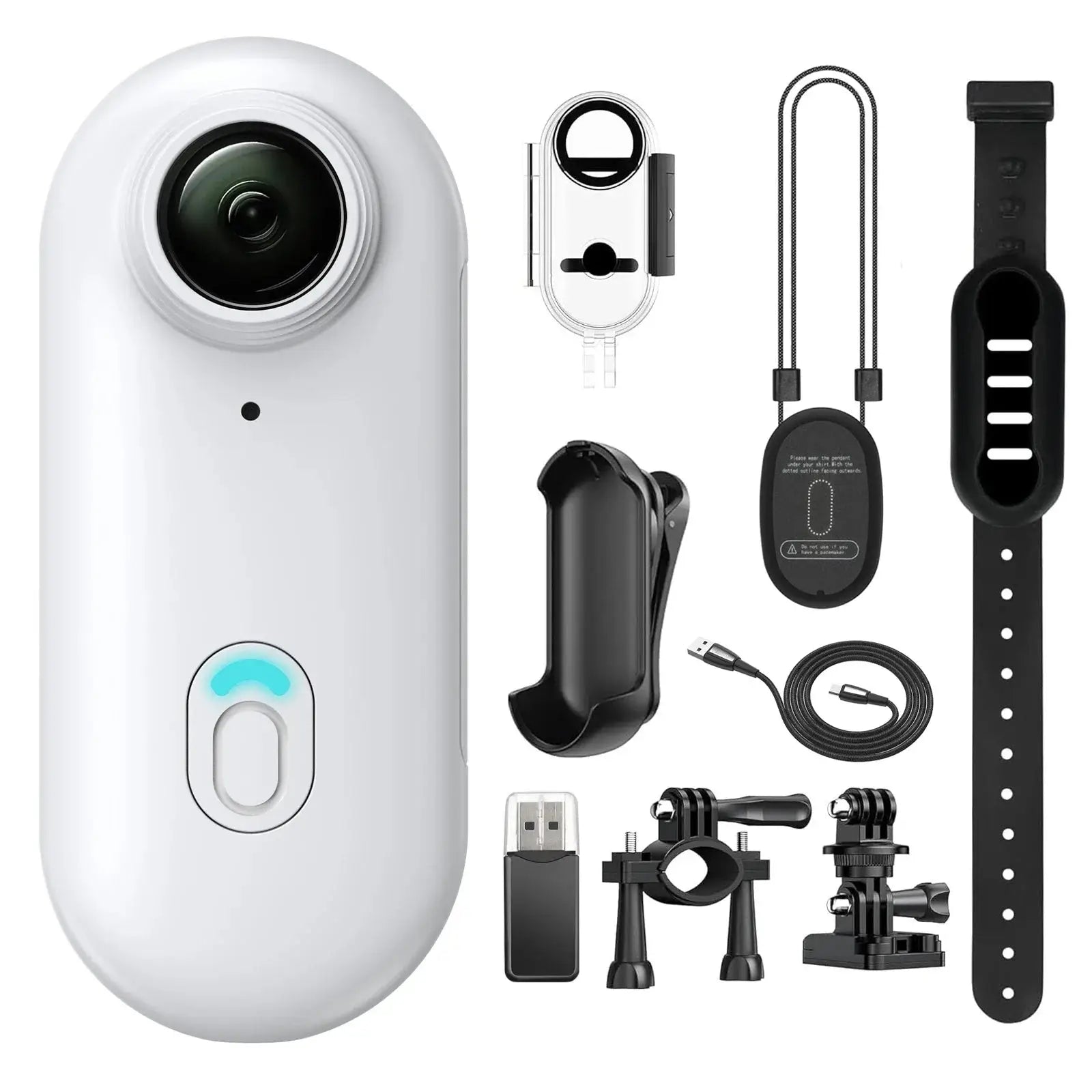 Caméra Action Kaysunlink 4K – IPX7 30m | Wi-Fi | Casque Vélo Moto Drone TechVisio