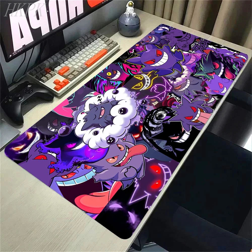 Gaming-Mauspad Pokémon Gengar – XXL | Rutschfest | Genähte Ränder