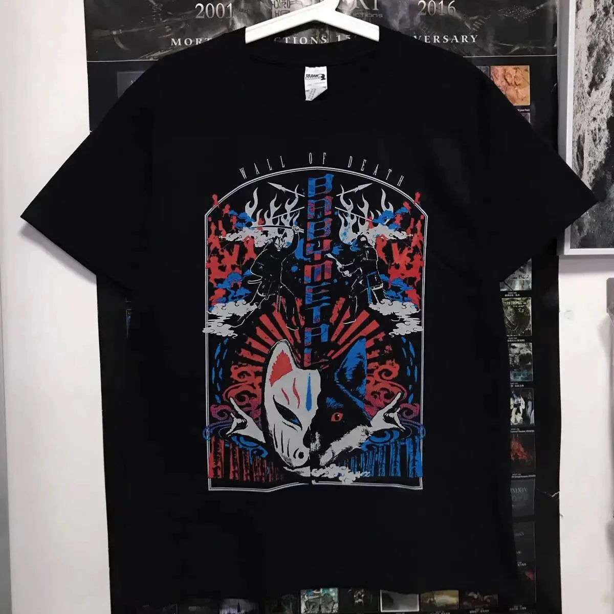 Japanese Metal Idol Group BABYMETAL Mange Poster Graphic Print T-shirt Men Women O-neck Cotton Fashion Tee Oversized Summer Tops TechVisio
