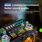 Table de Mixage FUHAM S30 – Carte Son DJ | Effets & Changeur de Voix TechVisio